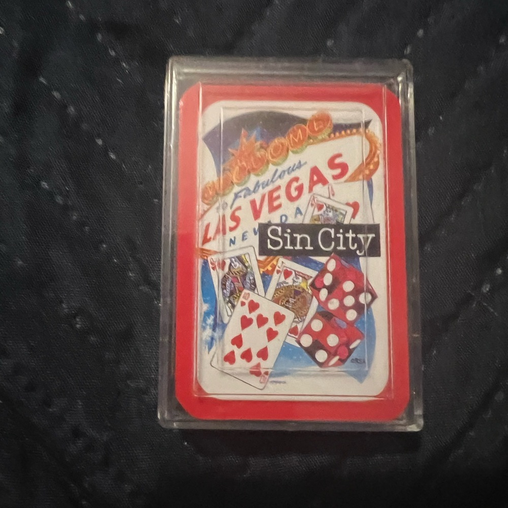 🥰 4/$25 - Sin City - Las Vegas Mini Playing Cards